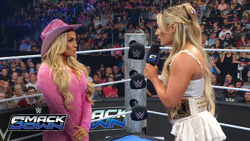 7/4 SmackDown results: Trish accepts Tiffany's challenge at Evolution